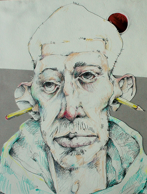 Verwegenes Selbstportrait von Thomas Stegmeir